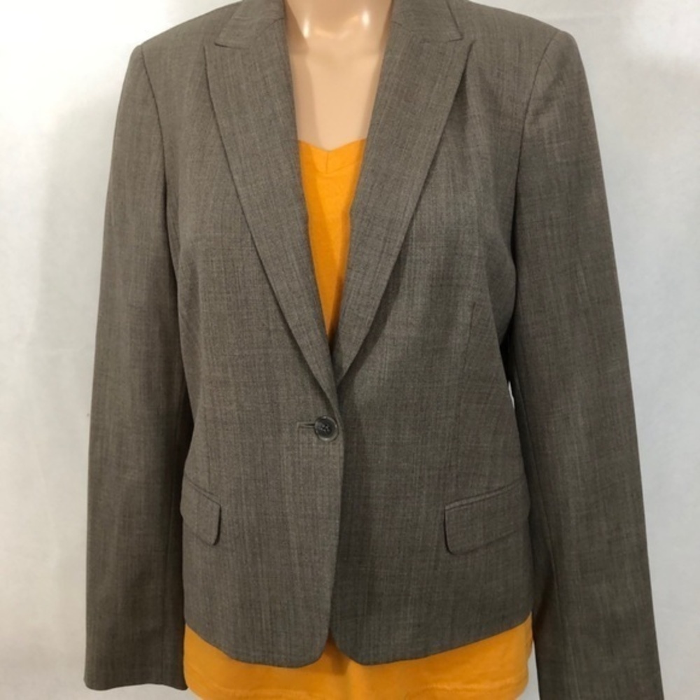 💥 SALE! 3/$20!!! Calvin Klein wool jacket. EUC